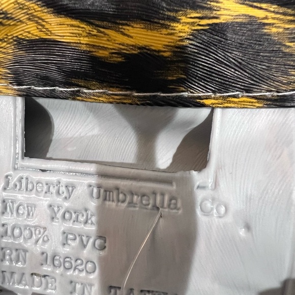 NWT 80s-90s Liberty Umbrella Co LeopardJacket/vintage leopard raincoat XL/XXL - Picture 4 of 14